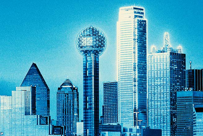 Dallas skyline