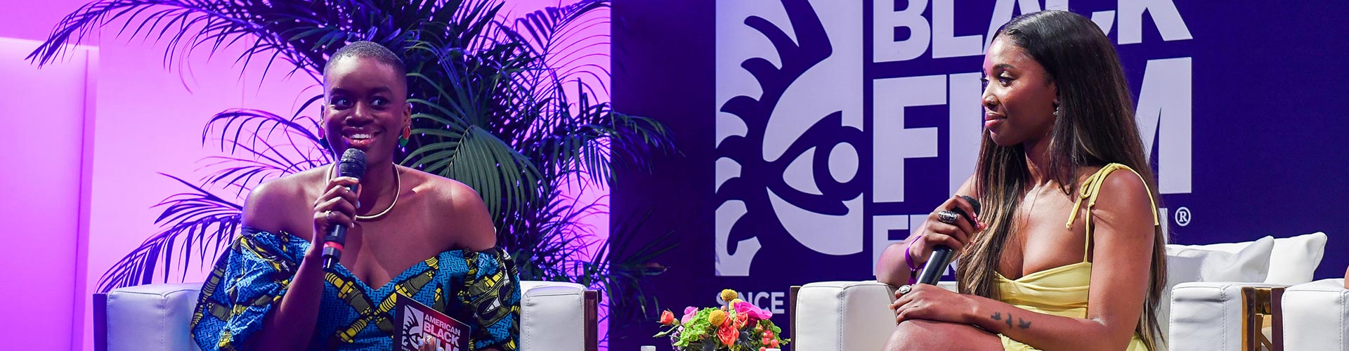 2025 ABFF Ambassadors speaking on stage