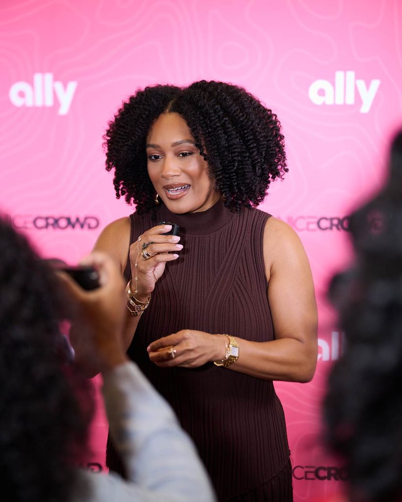 ABFF ATL Crystal Renee Hayslett red carpet