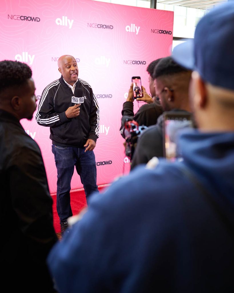 ABFF ATL Randall Dottin red carpet