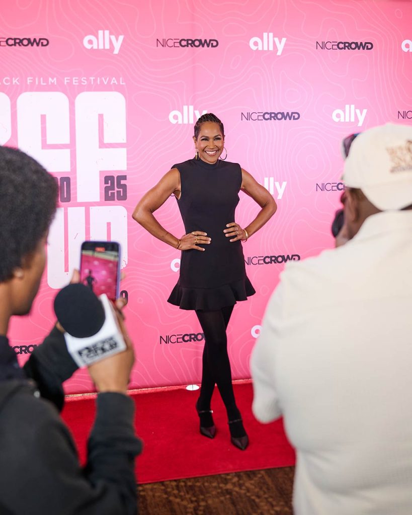ABFF ATL Terri J Vaughn red carpet