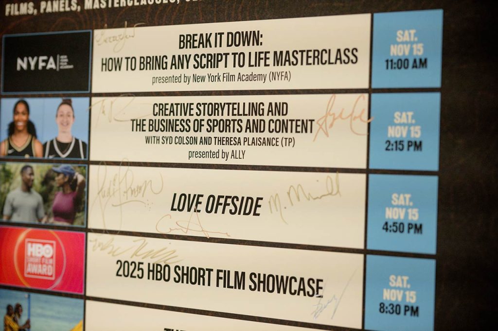 ABFF DAL Day1 HBO sign