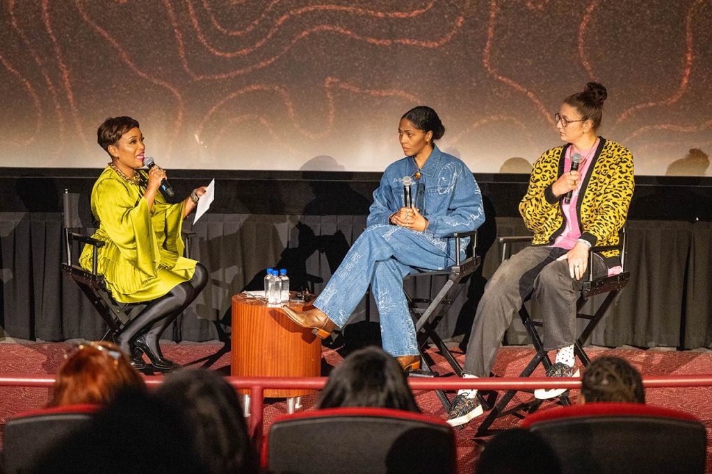 ABFF DAL Day1 creative storytelling Syd Colson and Theresa Plaisance