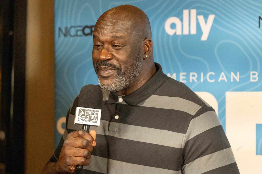 ABFF DAL Day1 red carpet Shaq