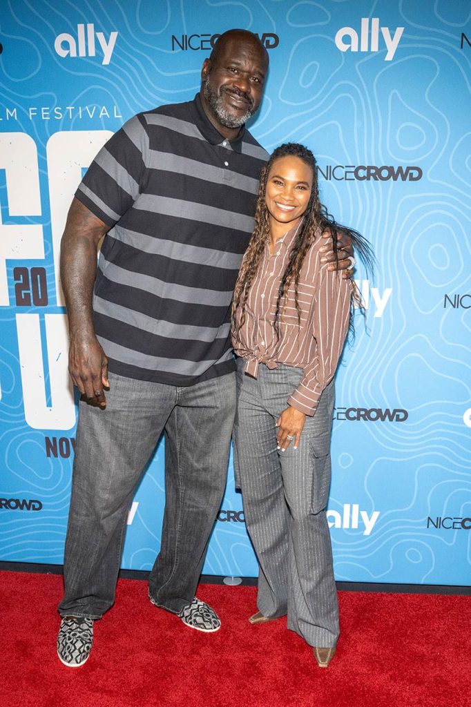 ABFF DAL Day1 red carpet Shaq Nicole Friday