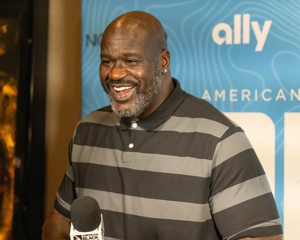 ABFF DAL Day1 red carpet Shaq interview