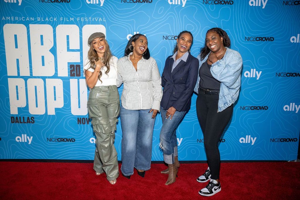ABFF DAL Day2 Fatherless No More red carpet