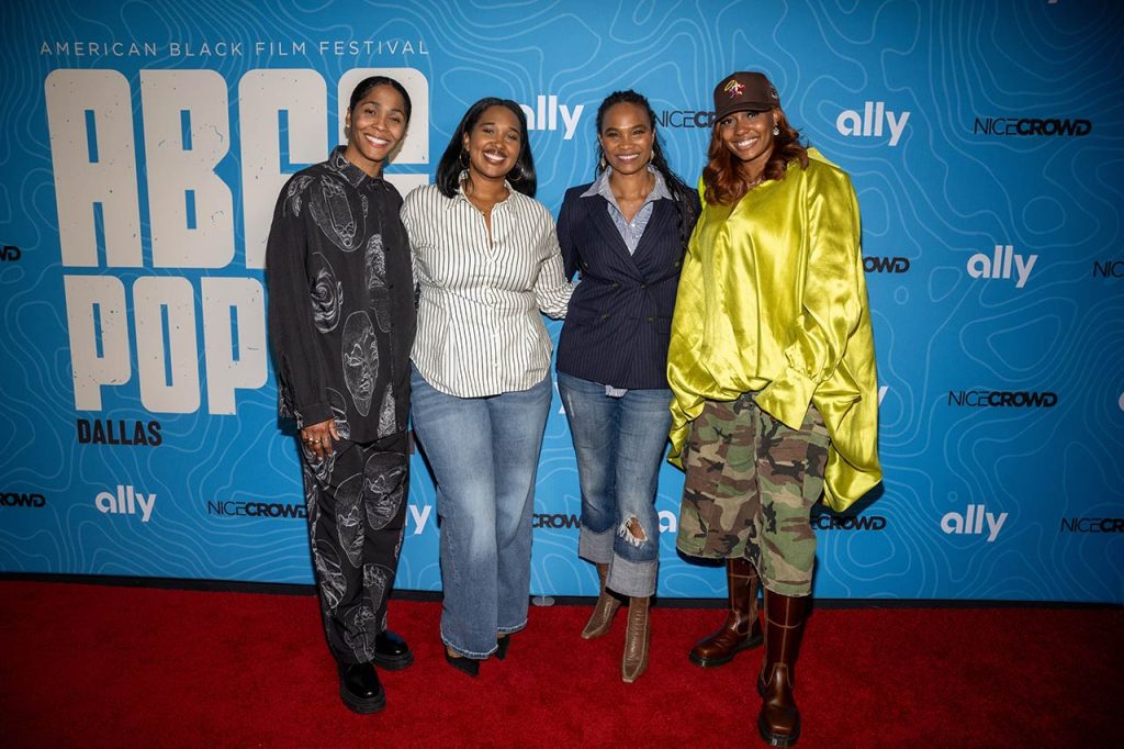 ABFF DAL Day2 Fatherless No More red carpet
