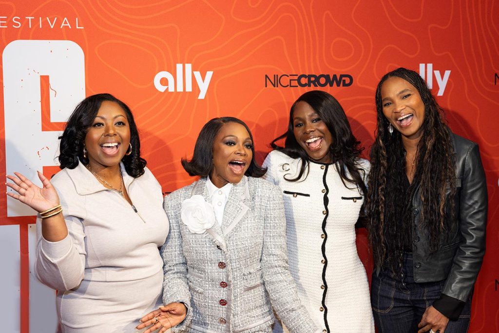 ABFF NYC MONEY panel red carpet