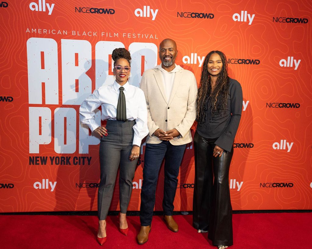 ABFF NYC Malcolm D Lee Melyssa Ford Nicole Friday