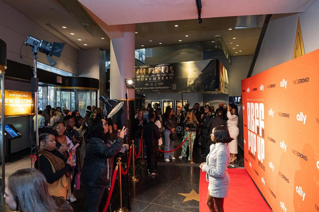 ABFF NYC Naturi Naughton Lewis red carpet