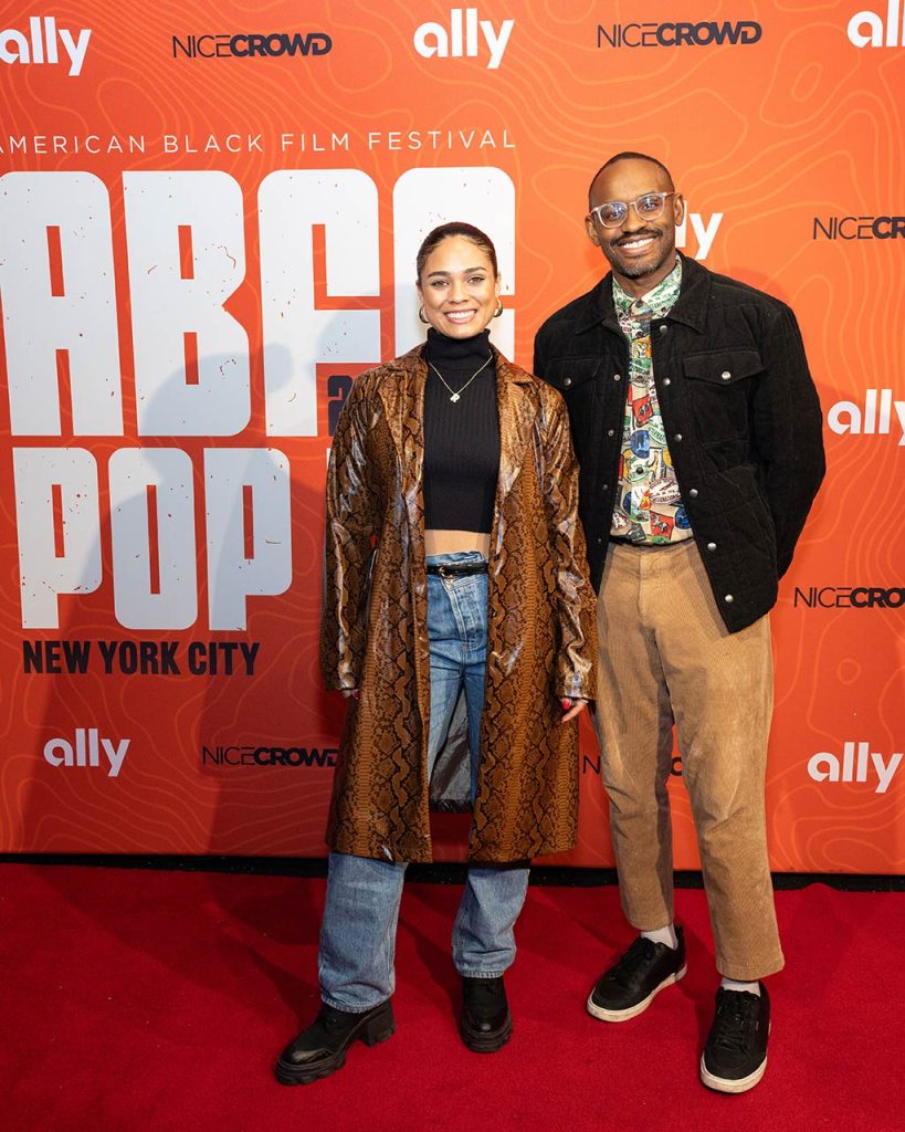 ABFF NYC RAIN red carpet